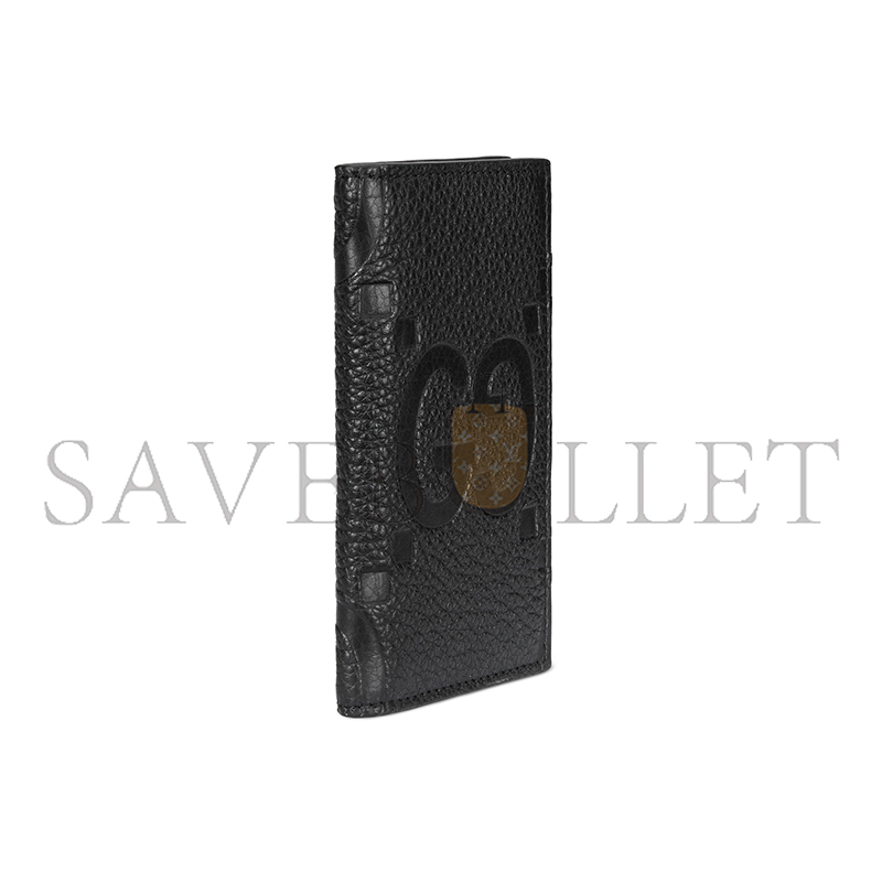 GUCCI JUMBO GG CARD CASE 739478 (15*12cm) GUCCI JUMBO GG CARD CASE 739478 (15*12cm)